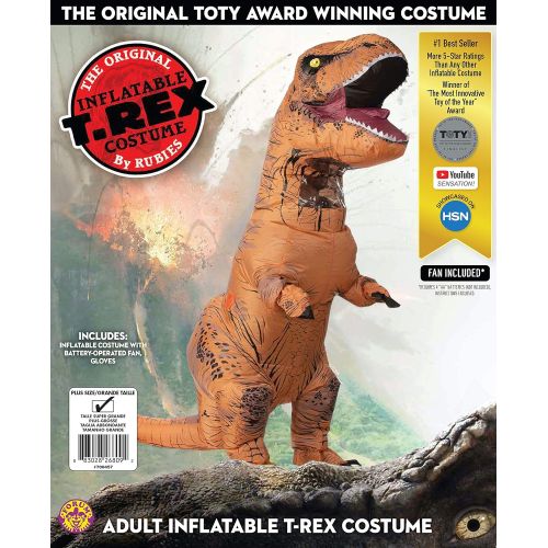  할로윈 용품Rubie's Jurassic World Plus Size Inflatable T-Rex Costume