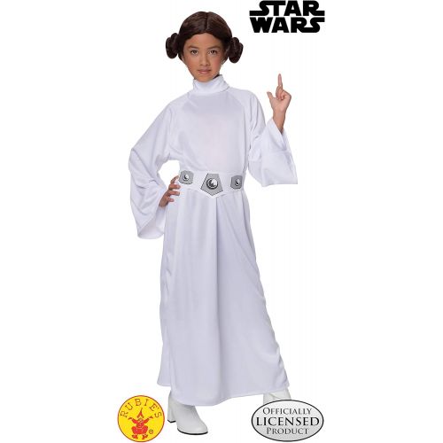  할로윈 용품Rubie's Star Wars Childs Deluxe Princess Leia Costume, Small