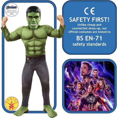  할로윈 용품Rubies Costume Hulk Avengers Endgame Child Deluxe Costume