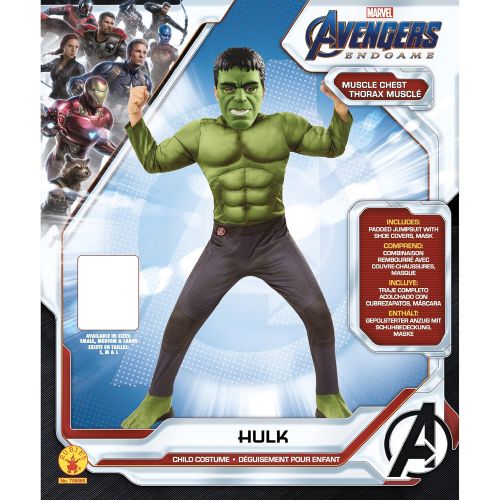  할로윈 용품Rubies Costume Hulk Avengers Endgame Child Deluxe Costume