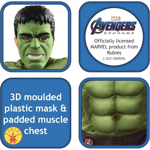  할로윈 용품Rubies Costume Hulk Avengers Endgame Child Deluxe Costume