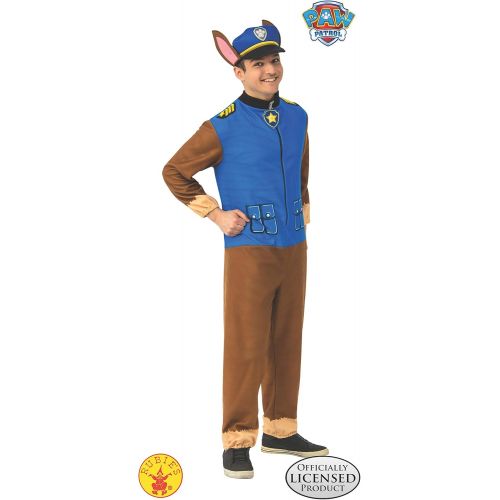  할로윈 용품Rubies Mens Paw Patrol Adult Chase Costume Jumpsuit