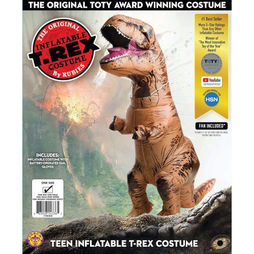  할로윈 용품Rubies Adult Official Jurassic World Inflatable Dinosaur Costume