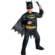 Rubies Boys DC Comics Deluxe Batman Costume, Small, Multicolor