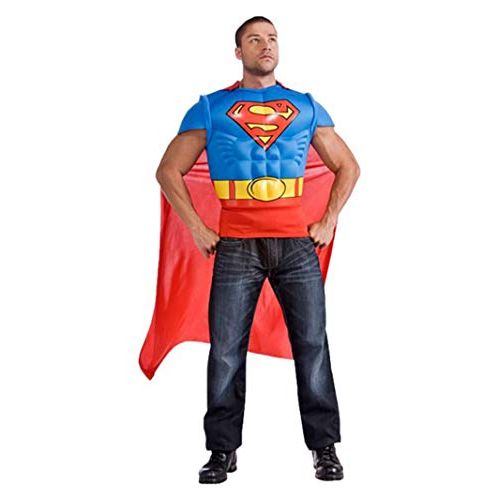  할로윈 용품Rubies Superman Muscle Shirt Adult Costume, Red, One Size