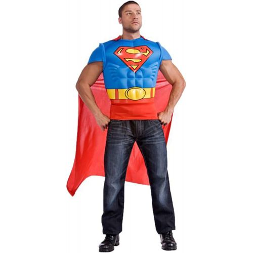  할로윈 용품Rubies Superman Muscle Shirt Adult Costume, Red, One Size