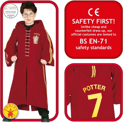  할로윈 용품Rubie's Harry Potter Deluxe Quidditch Robe, Medium (Size 8-10)