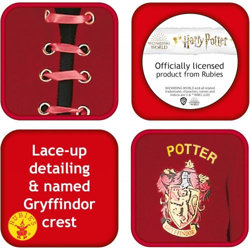  할로윈 용품Rubie's Harry Potter Deluxe Quidditch Robe, Medium (Size 8-10)