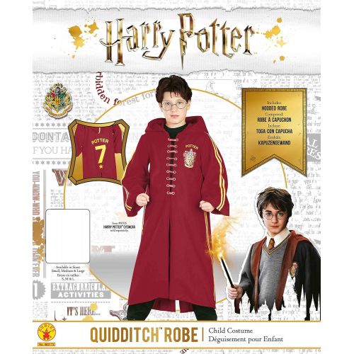  할로윈 용품Rubie's Harry Potter Deluxe Quidditch Robe, Medium (Size 8-10)