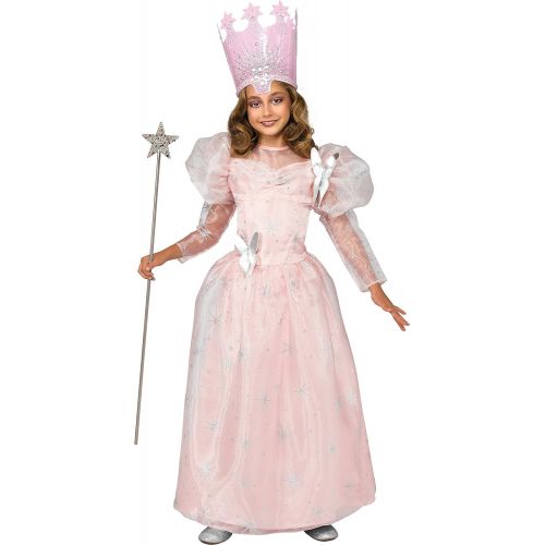  Rubie Wizard of Oz Deluxe Glinda The Good Witch Costume, Small (75th Anniversary Edition)
