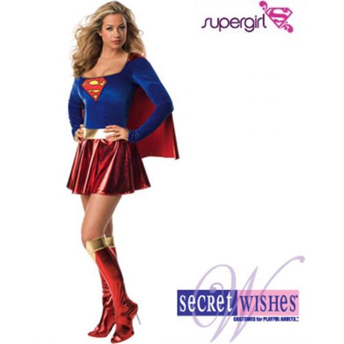  Rubies Costumes Supergirl 1-Piece Adult Halloween Costume