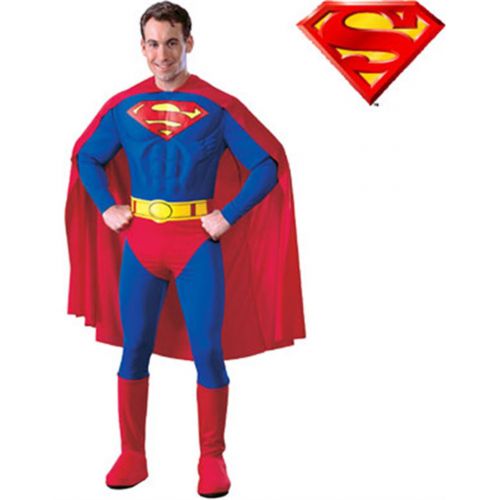  Rubies Costumes Superman Deluxe Adult Halloween Costume
