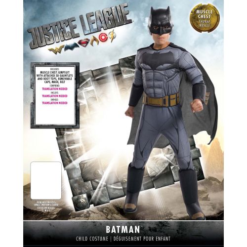  Rubies Costumes Justice League Movie - Batman Deluxe Child Costume S