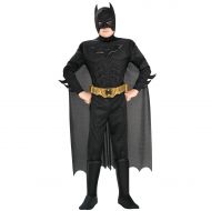 Rubies Costumes Batman The Dark Knight Rises Deluxe Muscle Chest Child Halloween Costume, Small (4-6)
