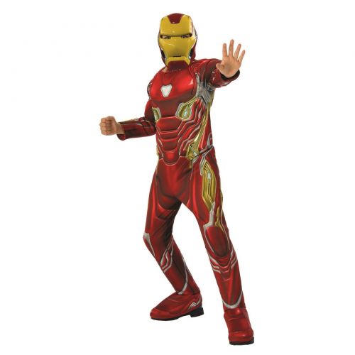 마블시리즈 Marvel: Avengers: Infinity War Marvel Avengers Infinity War Iron Man Deluxe Boys Halloween Costume