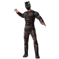 Rubies Costumes Marvels Captain America: Civil War Deluxe Mens Black Panther Costume