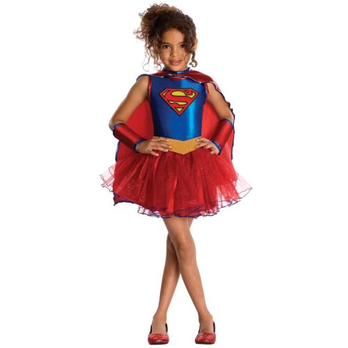  Rubies Costumes Supergirl Tutu Toddler Halloween Costume, Size 3T-4T