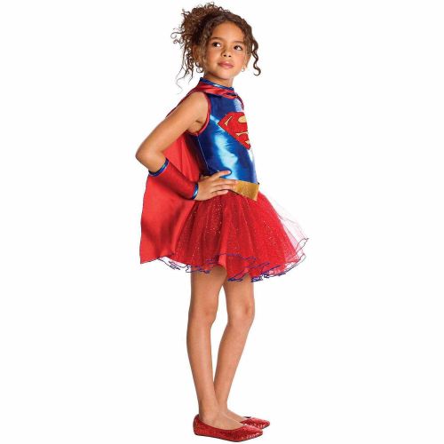  Rubies Costumes Supergirl Tutu Toddler Halloween Costume, Size 3T-4T