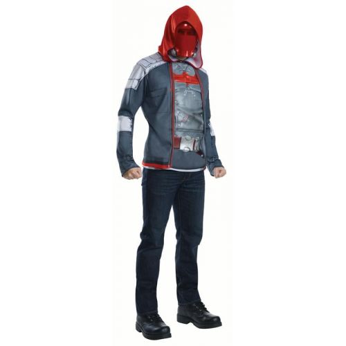  Rubies Costumes Mens Muscle Chest Red Hood Adult Halloween Costume