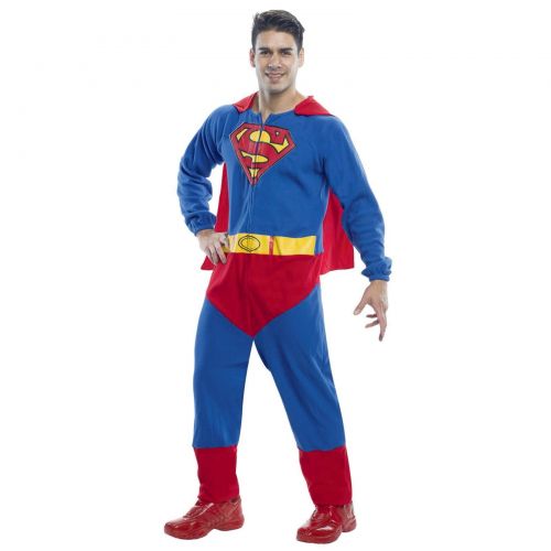  Rubies Costumes Mens Superman Adult Onesie Halloween Costume