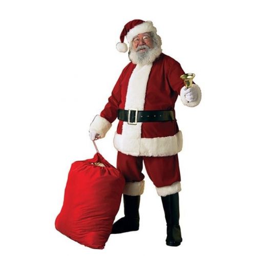  Rubies Costumes Santa Deluxe Velvet Adult Suit