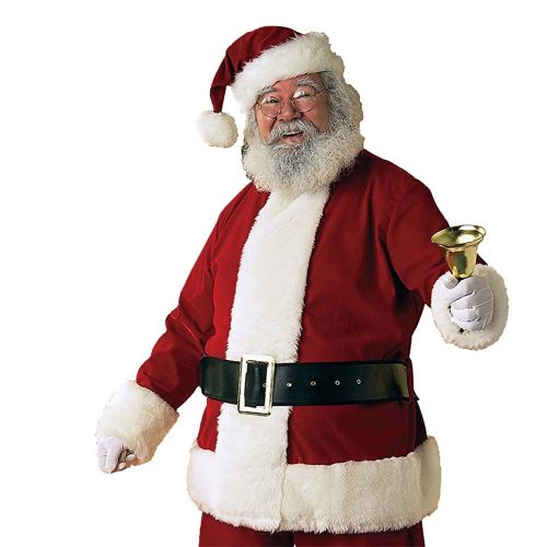  Rubies Costumes Santa Deluxe Velvet Adult Suit