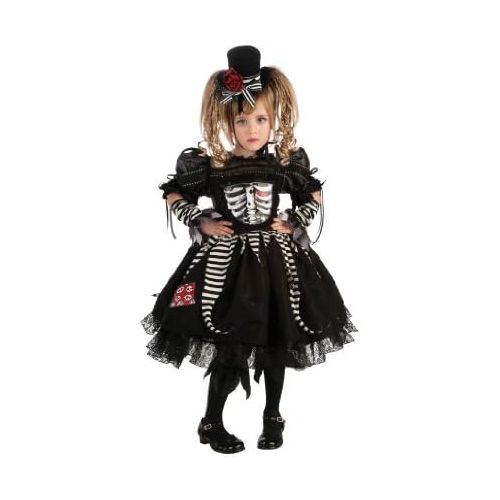  Rubies Girls Bones Costume, Small