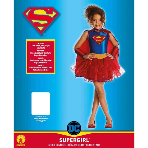  Rubies Justice League Childs Supergirl Tutu Dress - Small