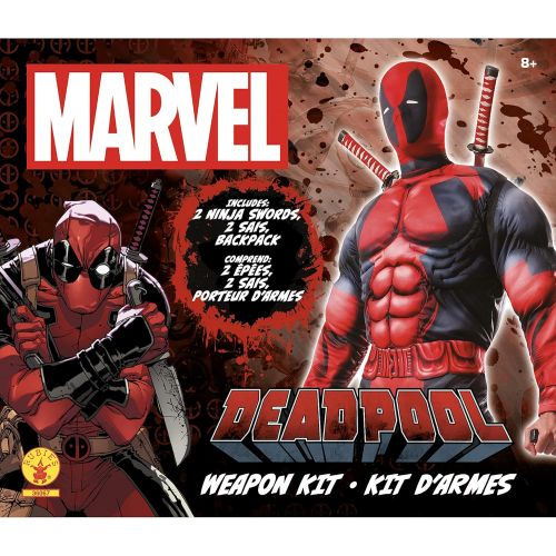  Rubies Costume Accessory Classic Deadpool Weapon Set