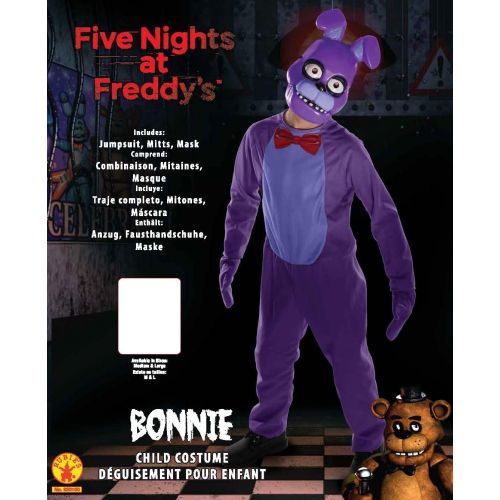  Rubies Five Nights Childs Value-Priced at Freddys Bonnie Costume, Medium