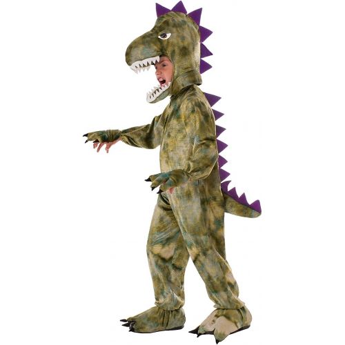  Forum Novelties Kids Dinosaur Costume, Green, Large, Model:76197
