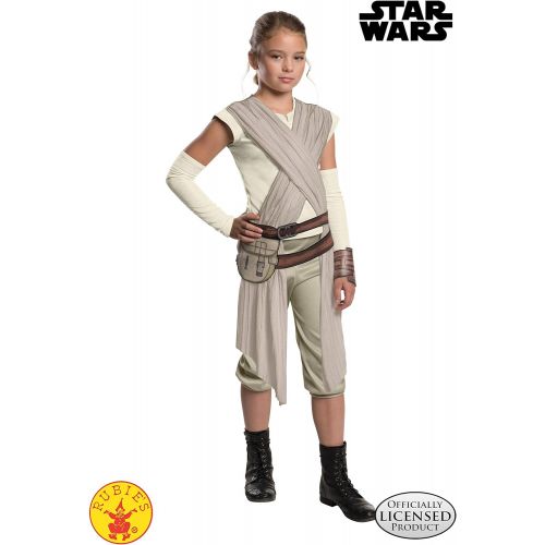  Rubies Star Wars: The Force Awakens Childs Deluxe Rey Costume, Small