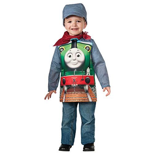  Rubies Thomas and Friends: Deluxe Percy The Small Engine and Engineer Costume, Child Small