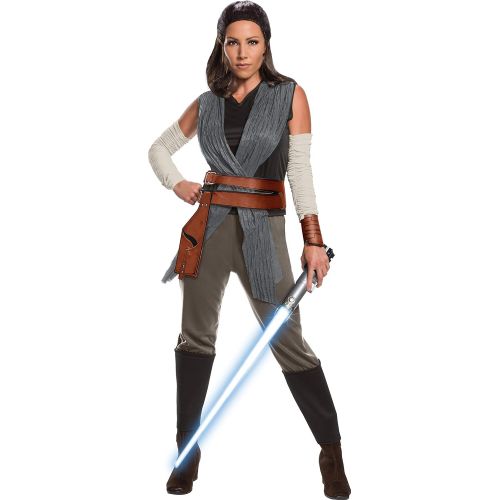  Rubies Star Wars Episode VIII: The Last Jedi Womens Deluxe Rey Costume