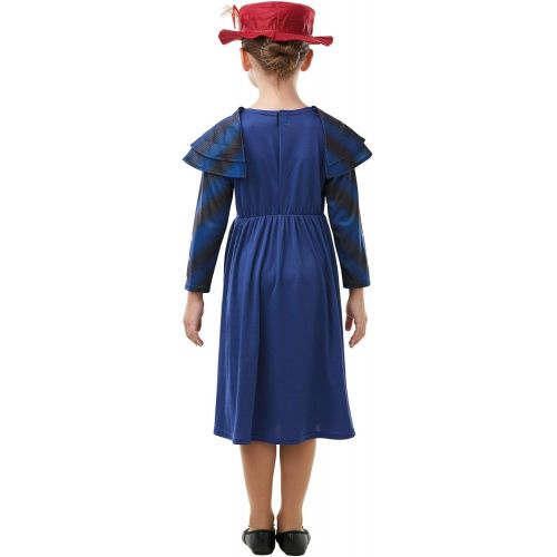  Rubies Official Disney Mary Poppins Returns Movie Costume, Childs Book Week Character Girls
