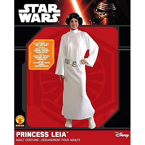  Rubies Star Wars Disney Deluxe Princess Leia Adult Costume
