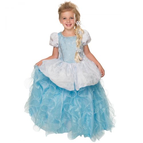  Rubies Costume Co Deluxe Princess Krystal Costume, Ice Blue, Toddler