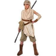 Rubie%27s Star Wars The Force Awakens Premium Girls Rey Costume