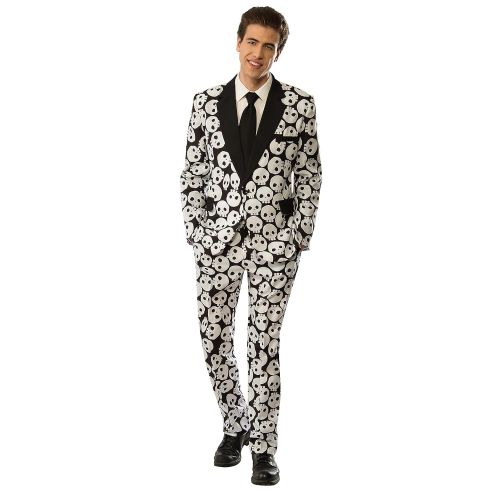  Rubie%27s Rubies Mens Skull Tuxedo