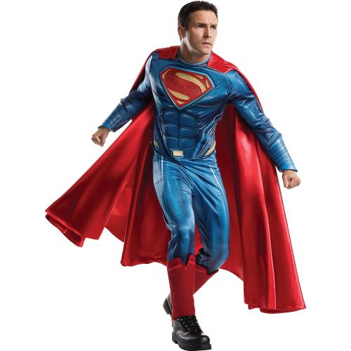  Rubie%27s Rubies Mens Batman v Superman: Dawn of Justice Grand Heritage Superman Costume