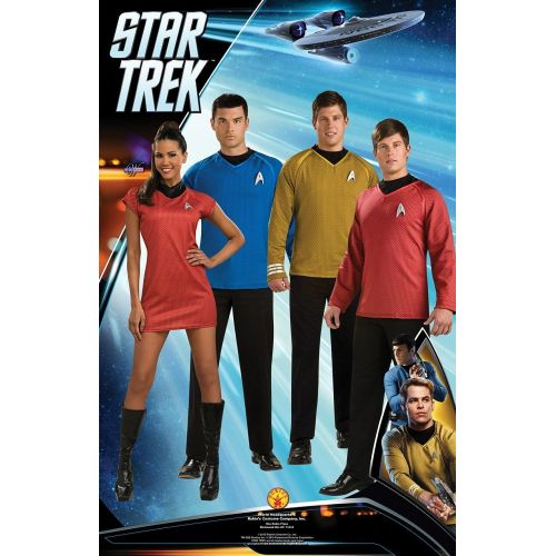  Rubie%27s Rubies Costume Star Trek Into Darkness Grand Heritage Captain Kirk Shirt Costume