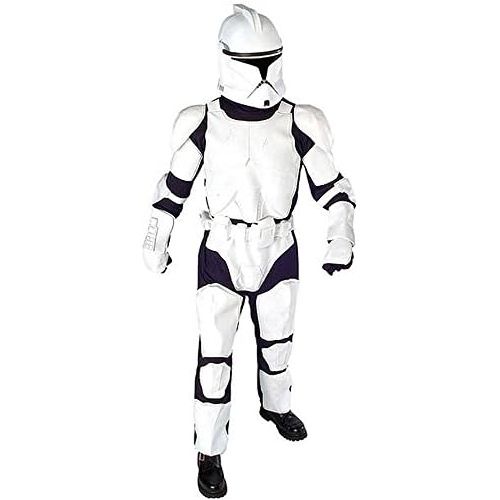  Rubie%27s Deluxe Clone Trooper Adult Costume (Standard, Up to Size 44 Jacket)