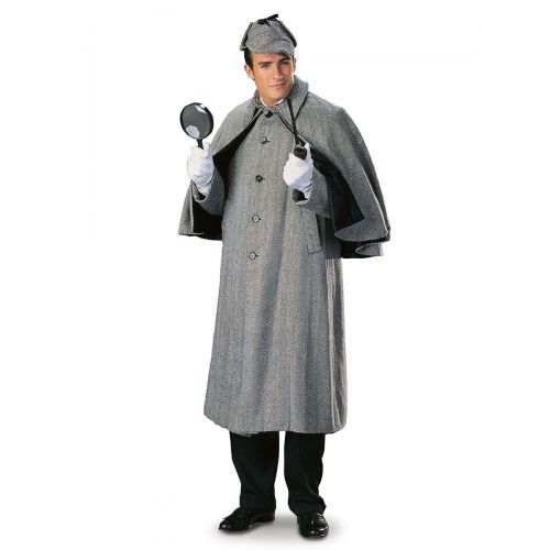  Rubie%27s Regency Collection Sherlock Holmes Capecoat Adult Costume Grey - X-Large