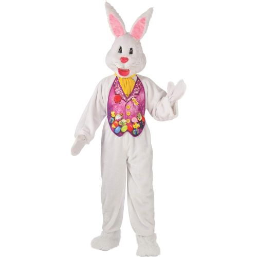  Rubie%27s Rubies Costume Co Mens Super Deluxe 2X Mascot Bunny Costume