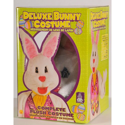  Rubie%27s Rubies Costume Co Mens Super Deluxe 2X Mascot Bunny Costume