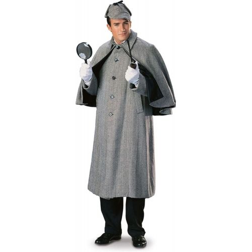  Rubie%27s Regency Collection Sherlock Holmes Capecoat Adult Costume Tan - Small