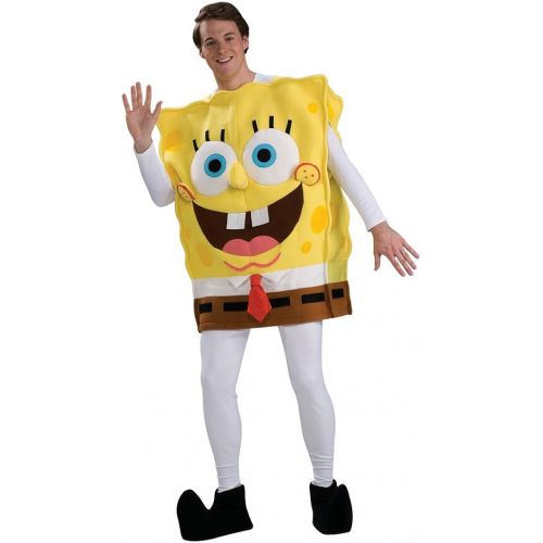  Rubies Costume Co Adult Spongebob Squarepants Halloween Sensation Costume
