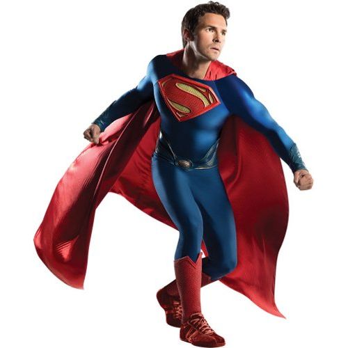  Rubie%27s Rubies Costume Co Mens Superman Man Of Steel Grand Heritage Costume