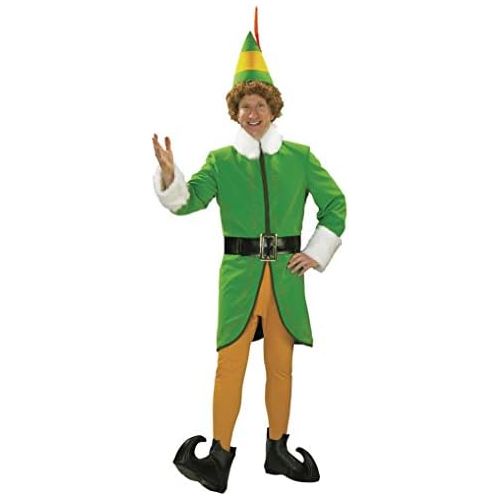  Rubie%27s Rubies Mens Buddy The Elf Deluxe Costume, Multi Colored, Large