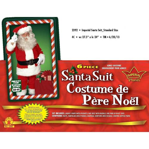  Rubies Costume Co - Mens XXL Imperial Santa Suit